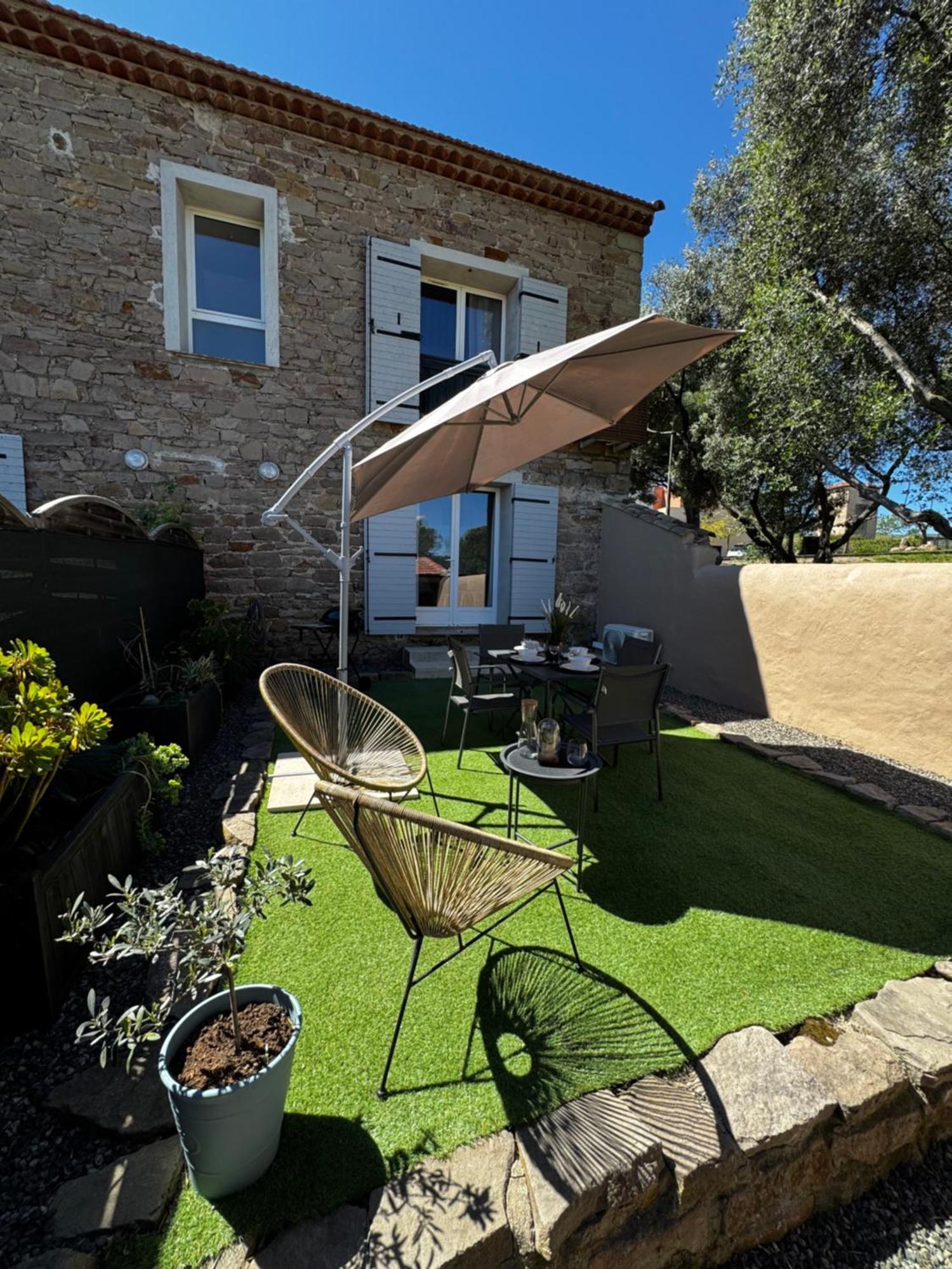 La Bastide Saint Pierre T2 - Jardin Leilighet Roquebrune-sur-Argens Eksteriør bilde